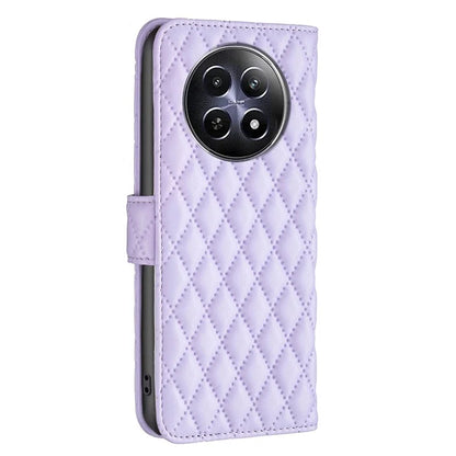 BINFEN COLOR BF Style-14 For Realme 12 Case Anti-Drop PU Leather Flip Phone Cover