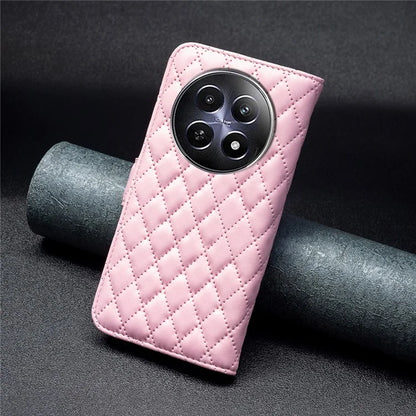 BINFEN COLOR BF Style-14 For Realme 12 Case Anti-Drop PU Leather Flip Phone Cover