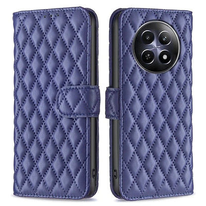 BINFEN COLOR BF Style-14 For Realme 12 Case Anti-Drop PU Leather Flip Phone Cover