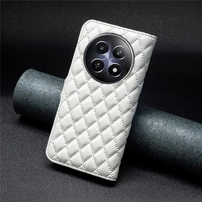 BINFEN COLOR BF Style-14 For Realme 12 Case Anti-Drop PU Leather Flip Phone Cover