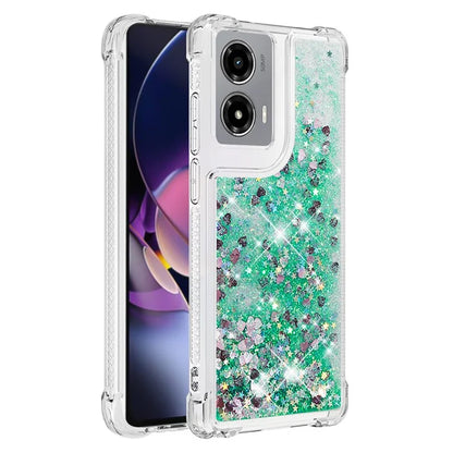 YB Quicksand Series-1 For Motorola Moto G Stylus 5G (2024) Case Glitter Liquid Anti-Drop TPU Phone Cover