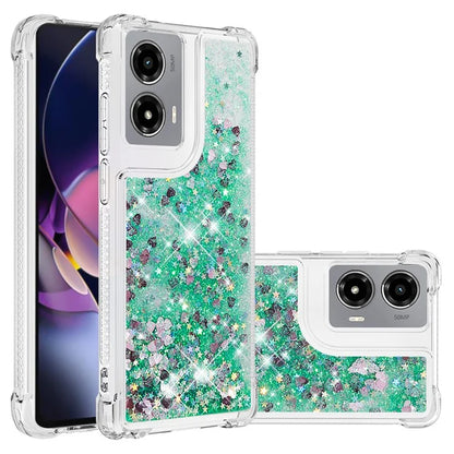 YB Quicksand Series-1 For Motorola Moto G Stylus 5G (2024) Case Glitter Liquid Anti-Drop TPU Phone Cover