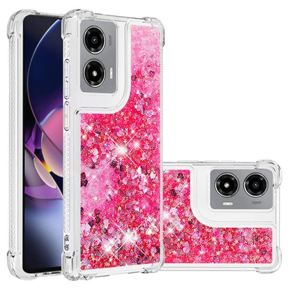 YB Quicksand Series-1 For Motorola Moto G Stylus 5G (2024) Case Glitter Liquid Anti-Drop TPU Phone Cover