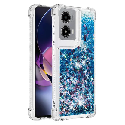 YB Quicksand Series-1 For Motorola Moto G Stylus 5G (2024) Case Glitter Liquid Anti-Drop TPU Phone Cover