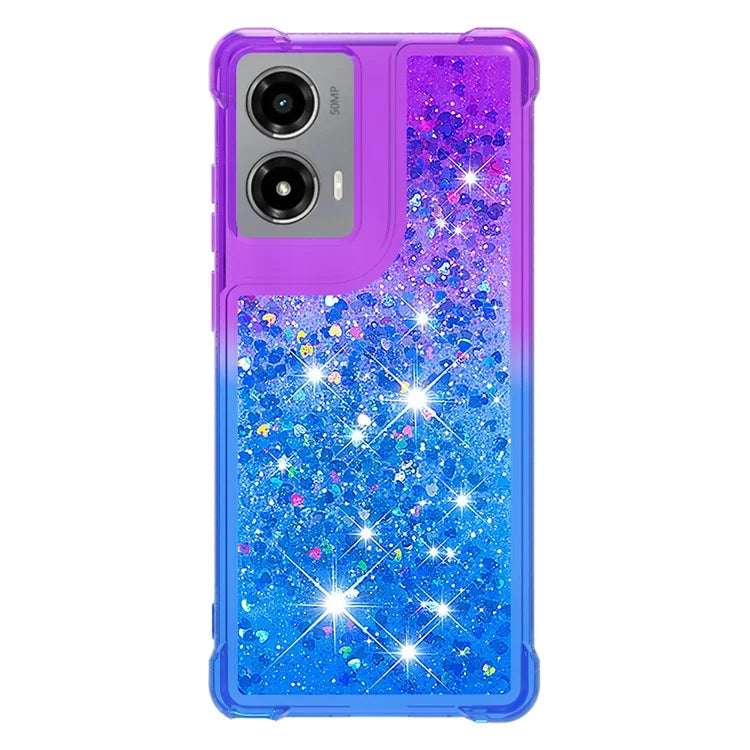YB Quicksand Series-3 for Motorola Moto G Stylus 5G (2024) Case Quicksand Soft TPU Phone Cover