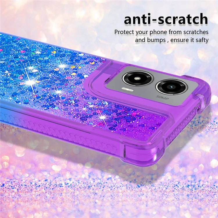 YB Quicksand Series-3 for Motorola Moto G Stylus 5G (2024) Case Quicksand Soft TPU Phone Cover