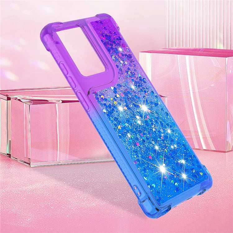 YB Quicksand Series-3 for Motorola Moto G Stylus 5G (2024) Case Quicksand Soft TPU Phone Cover