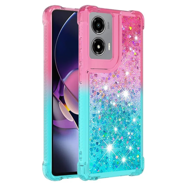 YB Quicksand Series-3 for Motorola Moto G Stylus 5G (2024) Case Quicksand Soft TPU Phone Cover
