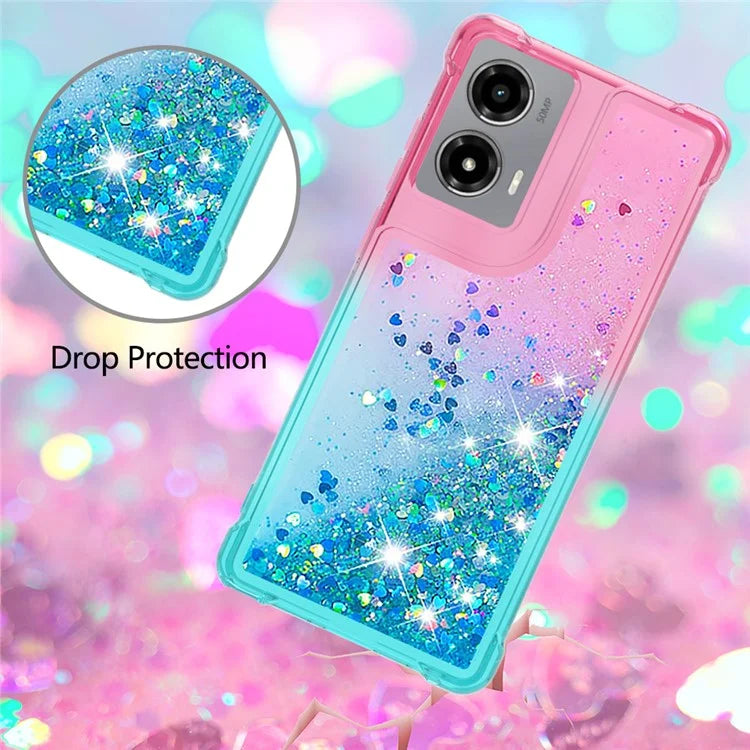 YB Quicksand Series-3 for Motorola Moto G Stylus 5G (2024) Case Quicksand Soft TPU Phone Cover