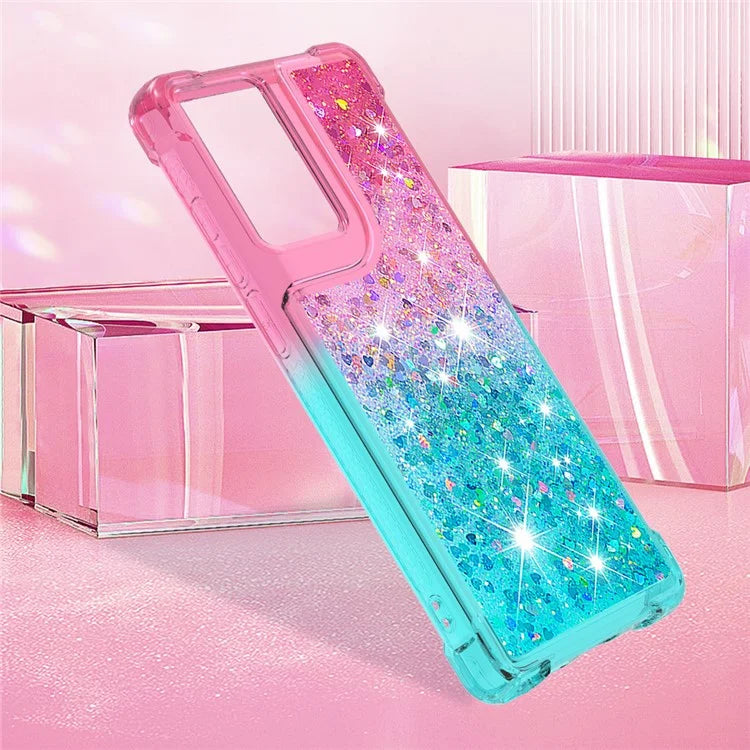 YB Quicksand Series-3 for Motorola Moto G Stylus 5G (2024) Case Quicksand Soft TPU Phone Cover