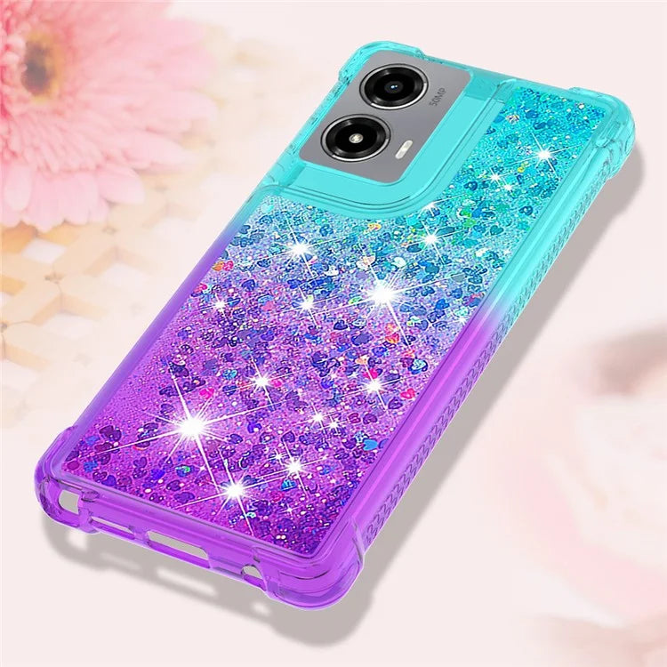 YB Quicksand Series-3 for Motorola Moto G Stylus 5G (2024) Case Quicksand Soft TPU Phone Cover