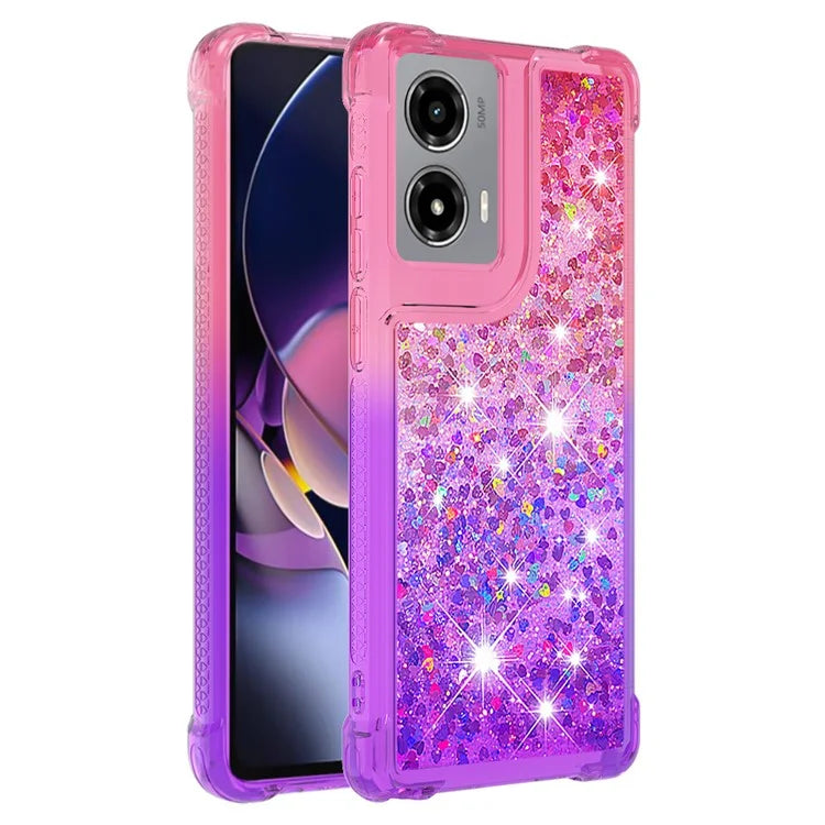 YB Quicksand Series-3 for Motorola Moto G Stylus 5G (2024) Case Quicksand Soft TPU Phone Cover