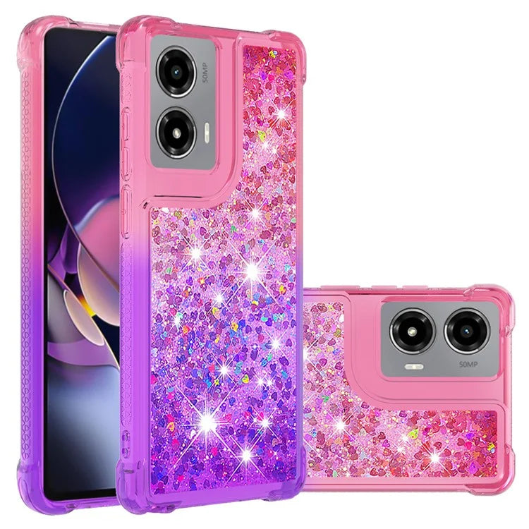 YB Quicksand Series-3 for Motorola Moto G Stylus 5G (2024) Case Quicksand Soft TPU Phone Cover