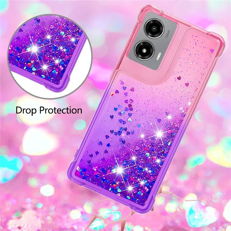 YB Quicksand Series-3 for Motorola Moto G Stylus 5G (2024) Case Quicksand Soft TPU Phone Cover