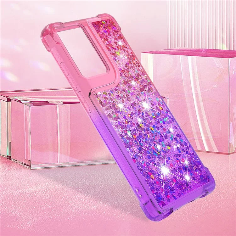 YB Quicksand Series-3 for Motorola Moto G Stylus 5G (2024) Case Quicksand Soft TPU Phone Cover