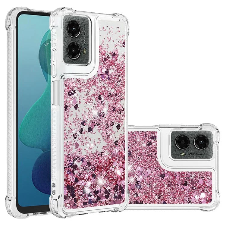 YB Quicksand Series-1 For Motorola Moto G Play 5G (2024) / Moto G 5G (2024) Case Quicksand TPU Phone Cover