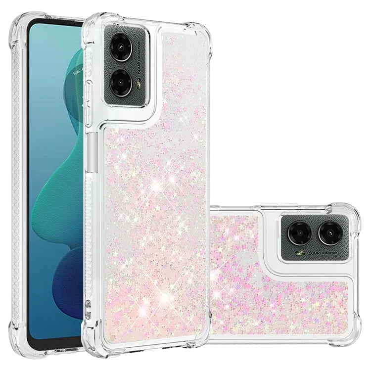 YB Quicksand Series-1 For Motorola Moto G Play 5G (2024) / Moto G 5G (2024) Case Quicksand TPU Phone Cover