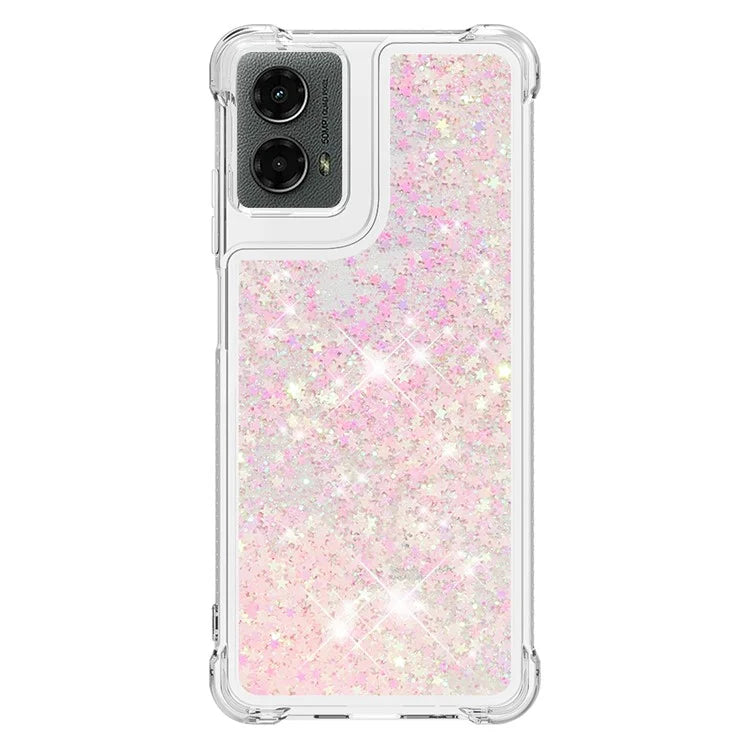 YB Quicksand Series-1 For Motorola Moto G Play 5G (2024) / Moto G 5G (2024) Case Quicksand TPU Phone Cover