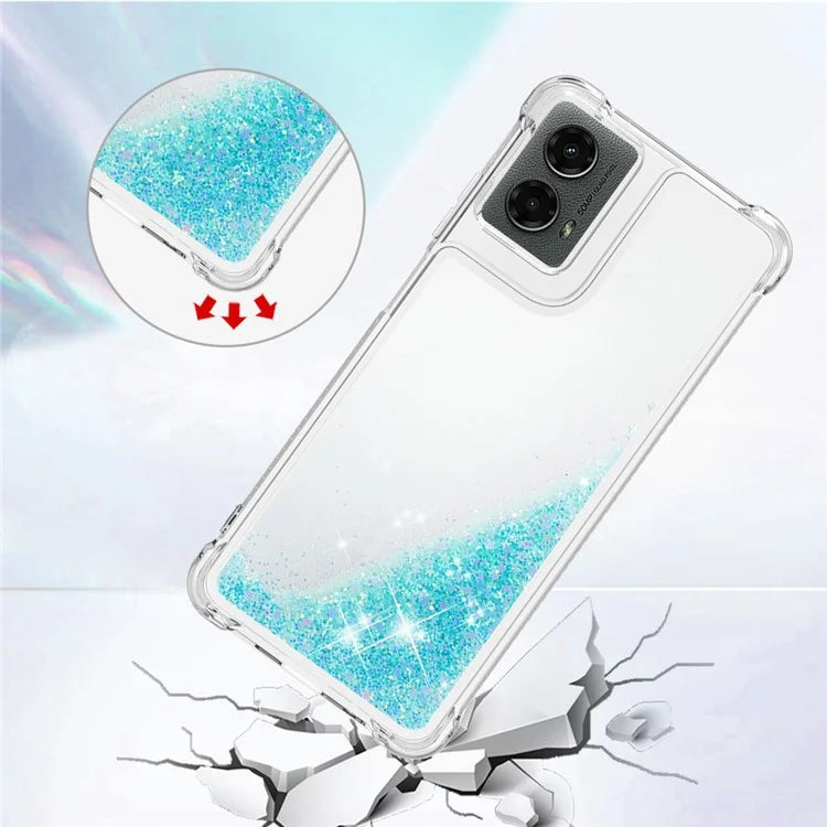 YB Quicksand Series-1 For Motorola Moto G Play 5G (2024) / Moto G 5G (2024) Case Quicksand TPU Phone Cover