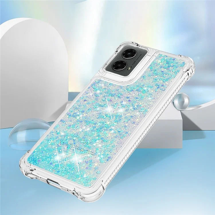 YB Quicksand Series-1 For Motorola Moto G Play 5G (2024) / Moto G 5G (2024) Case Quicksand TPU Phone Cover