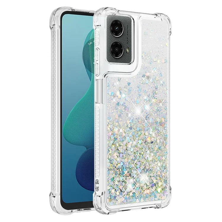 YB Quicksand Series-1 For Motorola Moto G Play 5G (2024) / Moto G 5G (2024) Case Quicksand TPU Phone Cover