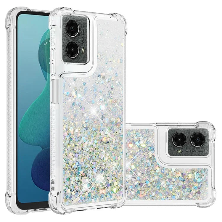 YB Quicksand Series-1 For Motorola Moto G Play 5G (2024) / Moto G 5G (2024) Case Quicksand TPU Phone Cover
