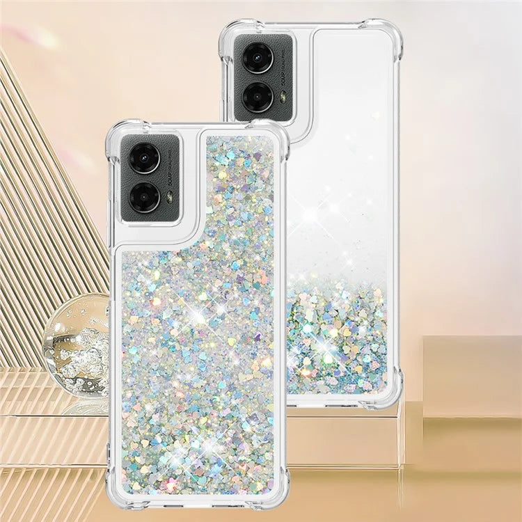YB Quicksand Series-1 For Motorola Moto G Play 5G (2024) / Moto G 5G (2024) Case Quicksand TPU Phone Cover