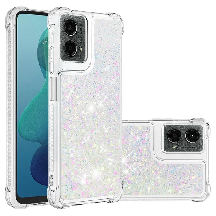 YB Quicksand Series-1 For Motorola Moto G Play 5G (2024) / Moto G 5G (2024) Case Quicksand TPU Phone Cover