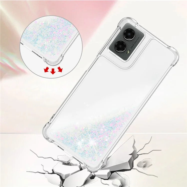 YB Quicksand Series-1 For Motorola Moto G Play 5G (2024) / Moto G 5G (2024) Case Quicksand TPU Phone Cover