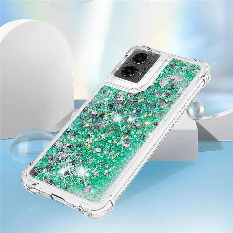 YB Quicksand Series-1 For Motorola Moto G Play 5G (2024) / Moto G 5G (2024) Case Quicksand TPU Phone Cover