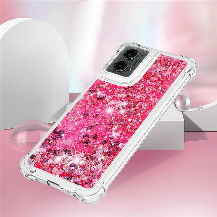 YB Quicksand Series-1 For Motorola Moto G Play 5G (2024) / Moto G 5G (2024) Case Quicksand TPU Phone Cover