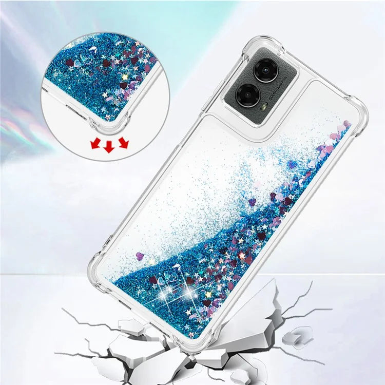YB Quicksand Series-1 For Motorola Moto G Play 5G (2024) / Moto G 5G (2024) Case Quicksand TPU Phone Cover