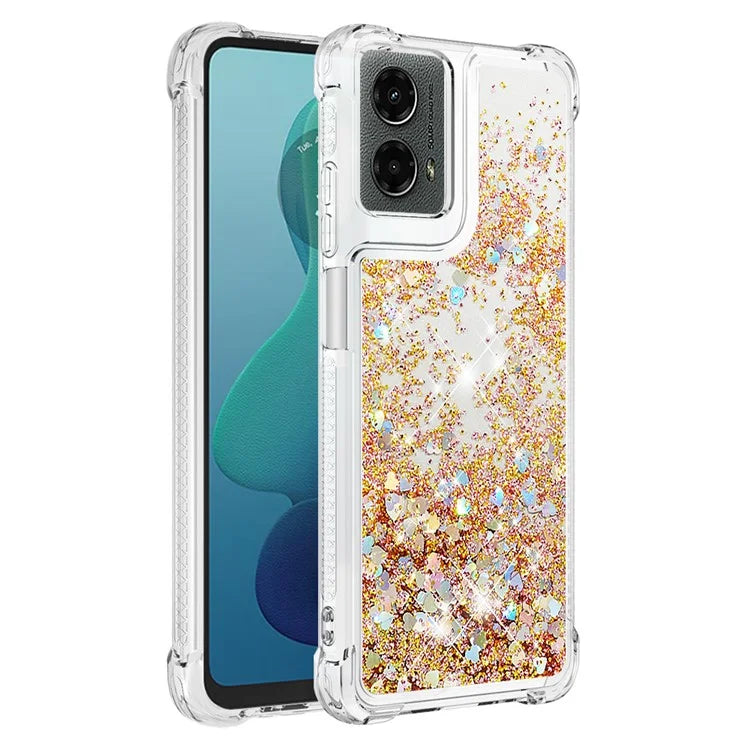 YB Quicksand Series-1 For Motorola Moto G Play 5G (2024) / Moto G 5G (2024) Case Quicksand TPU Phone Cover