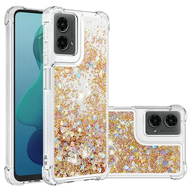 YB Quicksand Series-1 For Motorola Moto G Play 5G (2024) / Moto G 5G (2024) Case Quicksand TPU Phone Cover