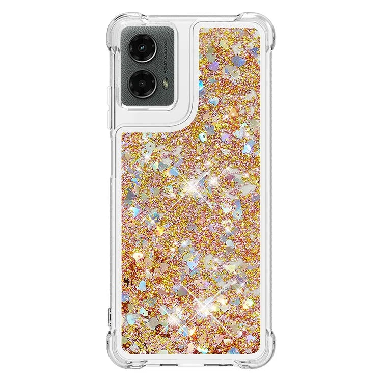YB Quicksand Series-1 For Motorola Moto G Play 5G (2024) / Moto G 5G (2024) Case Quicksand TPU Phone Cover