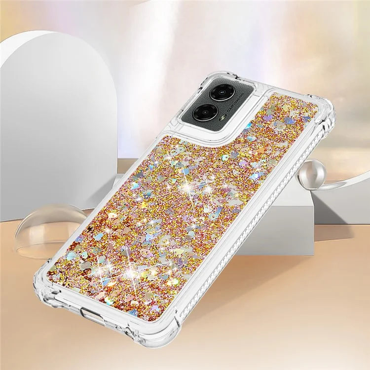 YB Quicksand Series-1 For Motorola Moto G Play 5G (2024) / Moto G 5G (2024) Case Quicksand TPU Phone Cover