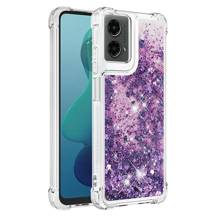 YB Quicksand Series-1 For Motorola Moto G Play 5G (2024) / Moto G 5G (2024) Case Quicksand TPU Phone Cover