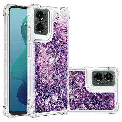 YB Quicksand Series-1 For Motorola Moto G Play 5G (2024) / Moto G 5G (2024) Case Quicksand TPU Phone Cover