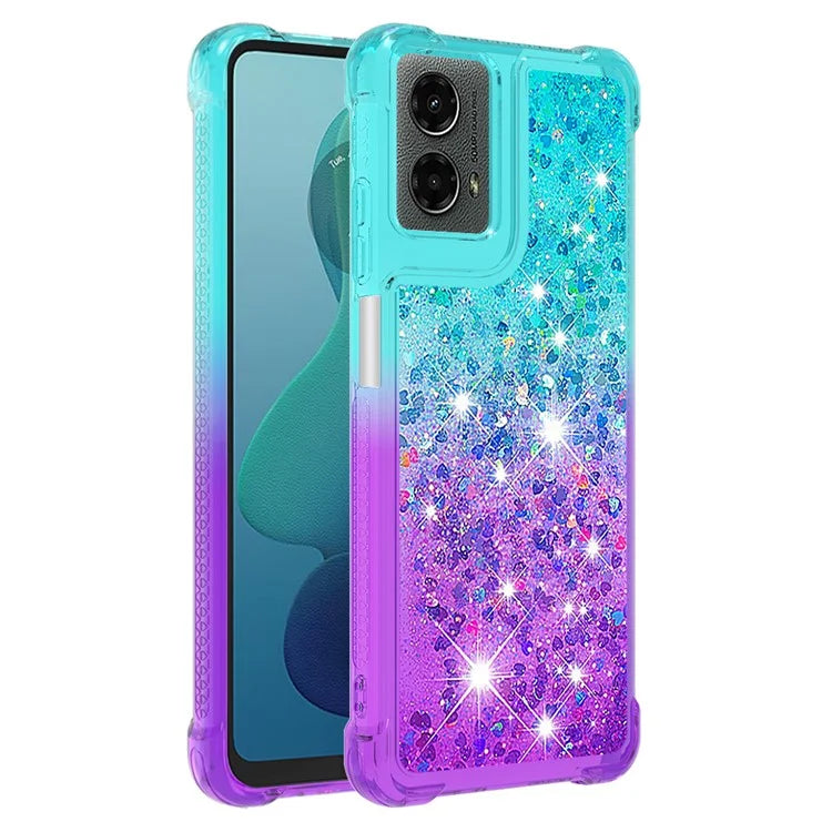 YB Quicksand Series-3 for Motorola Moto G Play 5G (2024) / Moto G 5G (2024) Quicksand Soft TPU Phone Case