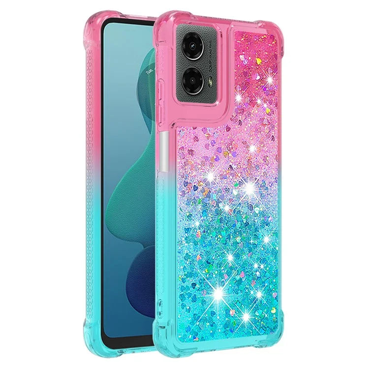 YB Quicksand Series-3 for Motorola Moto G Play 5G (2024) / Moto G 5G (2024) Quicksand Soft TPU Phone Case