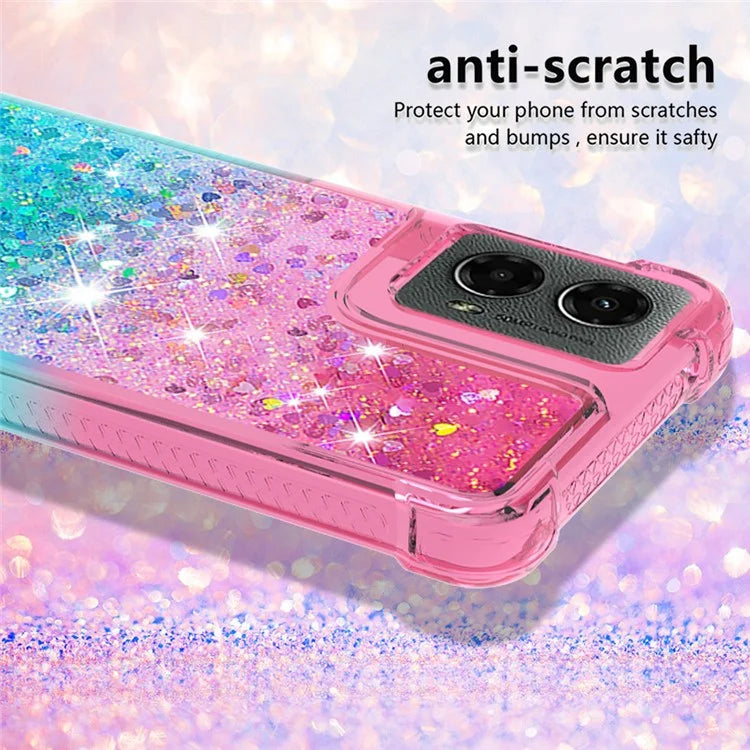YB Quicksand Series-3 for Motorola Moto G Play 5G (2024) / Moto G 5G (2024) Quicksand Soft TPU Phone Case