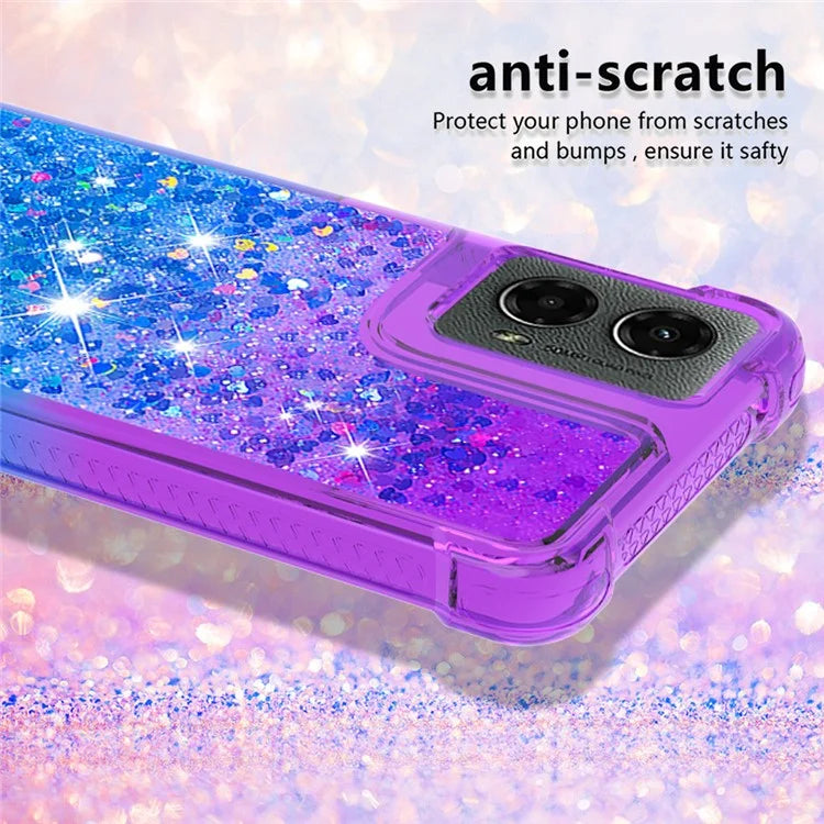 YB Quicksand Series-3 for Motorola Moto G Play 5G (2024) / Moto G 5G (2024) Quicksand Soft TPU Phone Case