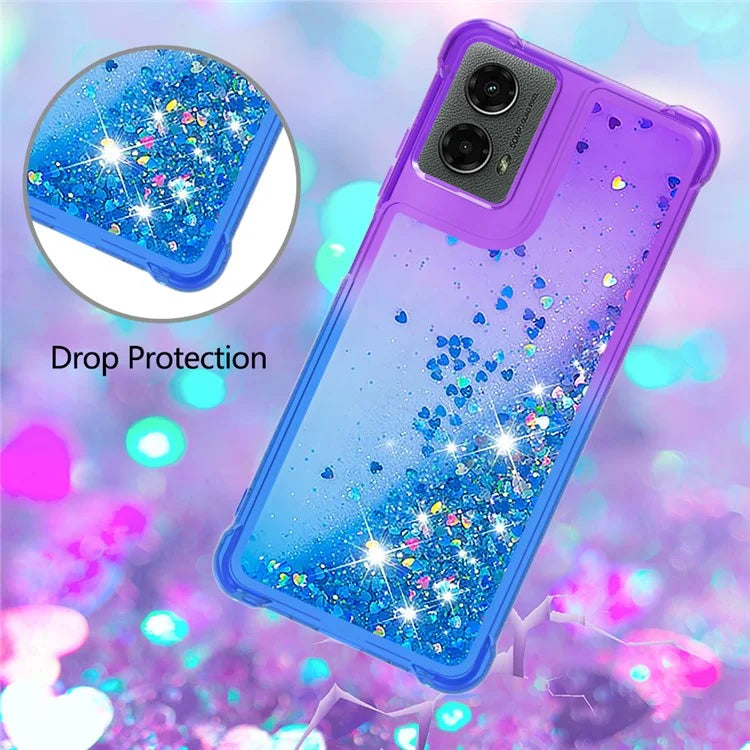 YB Quicksand Series-3 for Motorola Moto G Play 5G (2024) / Moto G 5G (2024) Quicksand Soft TPU Phone Case