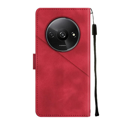 PT005 YB Imprinting Series-6 For Xiaomi Redmi A3 Case Skin-touch Wallet Stand Leather Cover