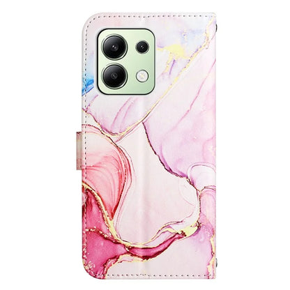 YB Pattern Printing Leather Series-5 For Xiaomi Redmi Note 13 4G Wallet Case PU Leather Phone Cover