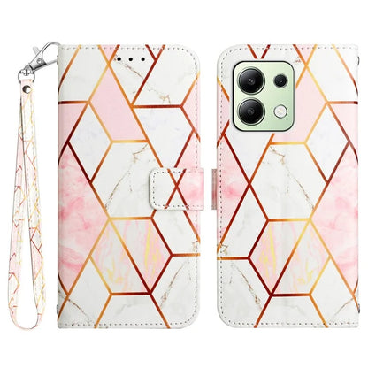 YB Pattern Printing Leather Series-5 For Xiaomi Redmi Note 13 4G Wallet Case PU Leather Phone Cover