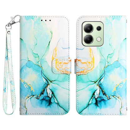 YB Pattern Printing Leather Series-5 For Xiaomi Redmi Note 13 4G Wallet Case PU Leather Phone Cover