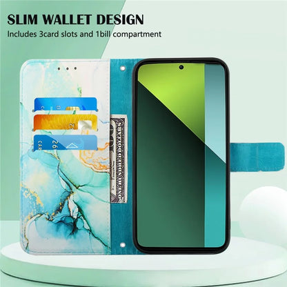 YB Pattern Printing Leather Series-6 For Xiaomi Redmi Note 13 Pro 5G / Poco X6 5G Leather Case with Straps