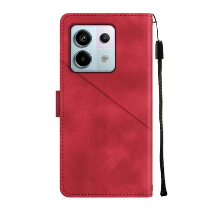 PT005 YB Imprinting Series-6 For Xiaomi Redmi Note 13 Pro 5G / Poco X6 5G Case Wallet Leather Cover