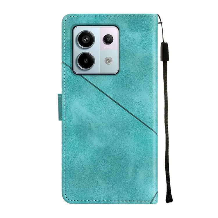 PT005 YB Imprinting Series-6 For Xiaomi Redmi Note 13 Pro 5G / Poco X6 5G Case Wallet Leather Cover